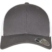 Flexfit 110 Mesh 2-Tone Cap, charcoal/white