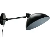 Dyberg Larsen Wandleuchten Wandlampe LED Wandbeleuchtung Leselampe Wand Nachttischlampe Wohnzimmer Metall Schlafzimmer Futura schwarz