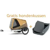 Croozer | Hundeanhänger | Dog Enna L Sonnenunterganggelb + Gratis Hundekissen