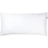 Schöner Wohnen Kollektion Schöner Wohnen Satin-Kissenbezug einzeln Pure Farbe weiss Größe 40x80cm