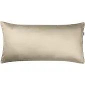 Schöner Wohnen Kollektion Schöner Wohnen Satin-Kissenbezug einzeln Pure Farbe sand Größe 40x80cm