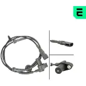 OPTIMAL ABS Sensor Raddrehzahl für FORD TRANSIT Bus (FD, FB, FS, FZ, FC) 06-S251