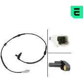 OPTIMAL ABS Sensor Raddrehzahl Vorne für CITROËN XSARA PICASSO (N68) 06-S706