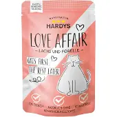 Hardys Love Affair Lachs und Forelle Nassfutter Katze (Beutel)