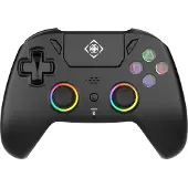 Deltaco PS5 Controller wireless RGB Hall-Effect schwarz