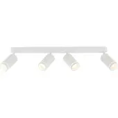 Licht-Erlebnisse Deckenstrahler Metall GU10 verstellbar Weiß 4-flammig länglich Modern Deckenspot