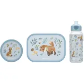 Mepal Lunchset Mepal Campus (Pop up + Luncbox + Fruitbox) Forest Friends Friends 400ml + 750ml + 300ml