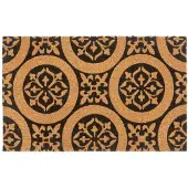 Hanse Home Fußmatte "Ornaments, Türmatte", rechteckig, 15 mm Höhe, Kokos, Schmutzfangmatte, Outdoor, Rutschfest, Innen, Kokosmatte, Flur