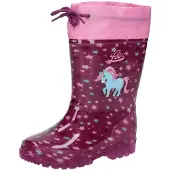 Lico Kinder Gummistiefel Power blinkend Größe 21 wasserdicht mit rutschfester Sohle