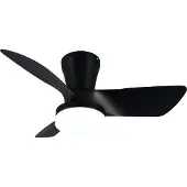 REALITY IMPORT Reality Leuchten Ventilator RANDERS DH 76x26 cm schwarz