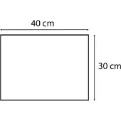 PROnappe Einweg-Tischset, 400 x 300 mm, kiwigrn