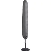 Perel Outdoor-Abdeckung für Sonnenschirm, grau, 220 cm x 40 cm