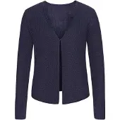 Vivance Strickjacke mit Haken-Verschluss
