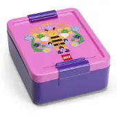 LEGO Brotdose Biene Violett