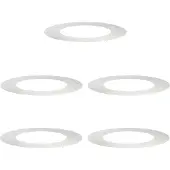 vidaXL geeignet für flache Baumringe 5 Stk. Silber Ø50/80 cm