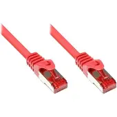 Varia Patchkabel Cat. 6 S/FTP PiMF 10m rot geschirmt