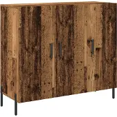 vidaXL Sideboard Altholz 90 x 34 x 80 cm Holzwerkstoff