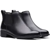 Clarks Shoes Havm Top 26178715 4, Chelsea Boots, Stiefeletten in Schwarz für Damen, Größe 37