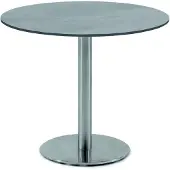 Niehoff Bistro Tisch rund 70 cm, HPL Beton-Design