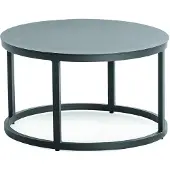 Niehoff Serra Loungetisch Aluminium/Anthrazit
