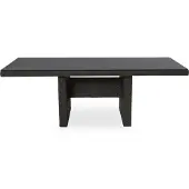 Outdoor Gartentisch London LBH 220x100x75 cm grau Outdoortisch
