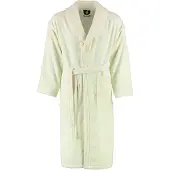 Rhomtuft Bademäntel unisex Schalkragen Sir & Lady natur-jasmin - 20 in natur-jasmin - 20 | Gr.: L