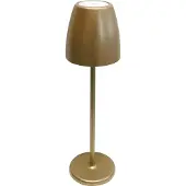 MEGATRON Akku Tischleuchte gold