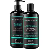 Kerargan - Feuchtigkeitsspendendes Duo Shampoo & Spülung mit Kokosöl 1000 ml