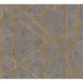 Living Walls Vliestapete "Metropolitan Stories Francesca Milano grafisch" Motiv geometrisch grafisch strukturiert Grafik Tapete Geometrisch Metallic Tapeten Wohnzimmer Schlafzimmer