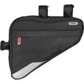 ABUS Fahrradtasche Oryde ST 2250 - Rahmentasche mit Klettband - wasserabweisendes Material - Schwarz