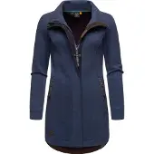 Ragwear Sweatjacke "Letrice" Sportliche Zip-Jacke mit hohem Kragen