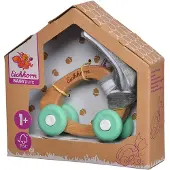 Simba Eichhorn Baby Holzauto mit Plüsch