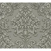 Living Walls Vliestapete "Metropolitan Stories Lizzy London" Barock gemustert ornamental leicht strukturiert Ornament Tapete Barock Metallic Tapeten Wohnzimmer Schlafzimmer Küche