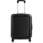 Mandarina Duck Tank Case - 4-Rollen-Trolley mit Vortasche 55 cm (black)