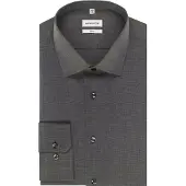 Seidensticker Businesshemd "Schwarze Rose" Slim 1/1 Kentkragen Uni