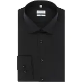 Seidensticker Businesshemd "Schwarze Rose" Slim 1/1 Kentkragen Uni