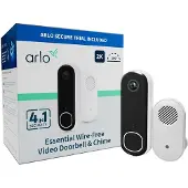 Arlo 2K Wireless Video Doorbell & Chime