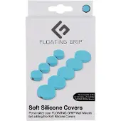 Floating Grip Wall Mount Covers (Turquoise)