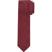 Olymp LEVEL 5 Seidenkrawatte in bordeaux - 0002 | Gr.: onesize