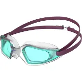 Speedo Hydropulse Brille Kinder pink/türkis 2023 Schwimmbrillen