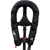 Baltic Legend 165 Auto Aufblasbare Schwimmweste Schwarz 40-120 kg Schwarz 40-120 kg