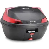 Givi Monolock Topcase B37N schwarz/rot 37 Liter Unisexneutral260 - Motorradzubehör - Motorradgepäck