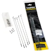 Sapim Cx-ray Inox J-bend Speichen 4 Einheiten