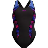 Speedo Damen Schwimmanzug Womens Placement Laneback