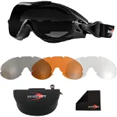 Bobster Phoenix Otg With 3 Interchangeable Lenses Offroad-brille