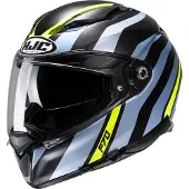 HJC F70 Galla Grau Gelb Mc3Hsf Integralhelms Größe XL