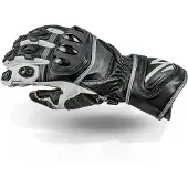 Lindstrands Glove Bergby Schwarz Weiß Handschuhe Größe 11