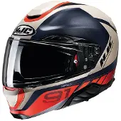 HJC RPHA 91 Rafino Schwarz Beige Mc1Sf Klapphelm Größe M