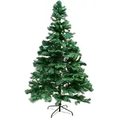 Mojawo Weihnachtsbaum Tannenbaum künstlich H180 cm inkl Ständer grün