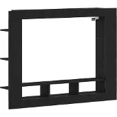 vidaXL TV-Schränk Schwarz Eichen-Optik 152 x 22 x 113 cm Holzwerkstoff